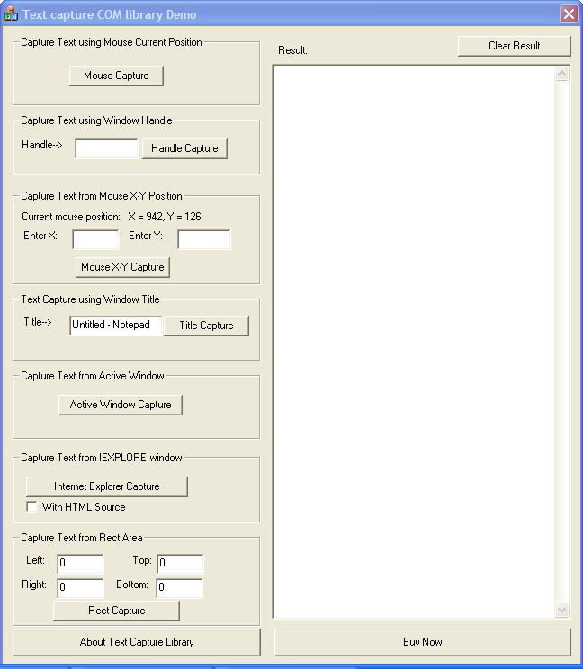 Text Capture Library download for free - SoftDeluxe