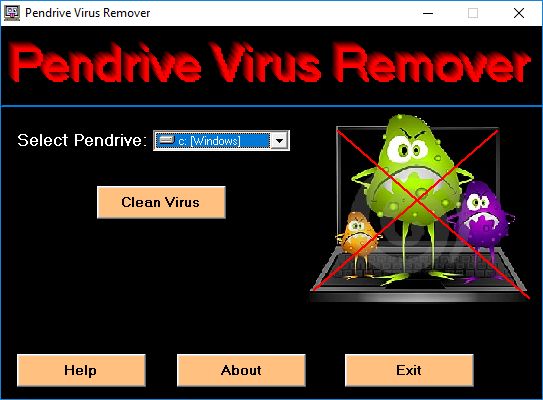 PenDrive Virus Remover - Screenshot #3