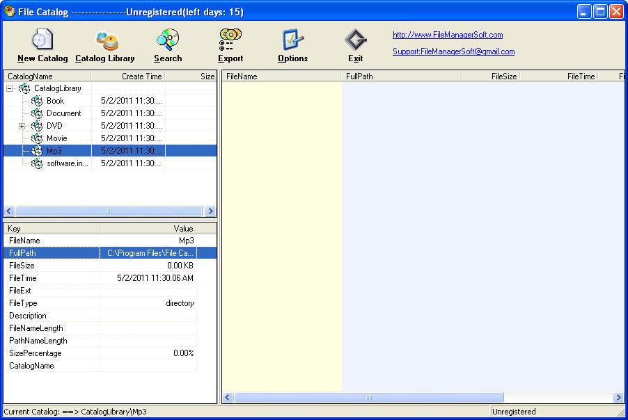 File Catalog download for free SoftDeluxe