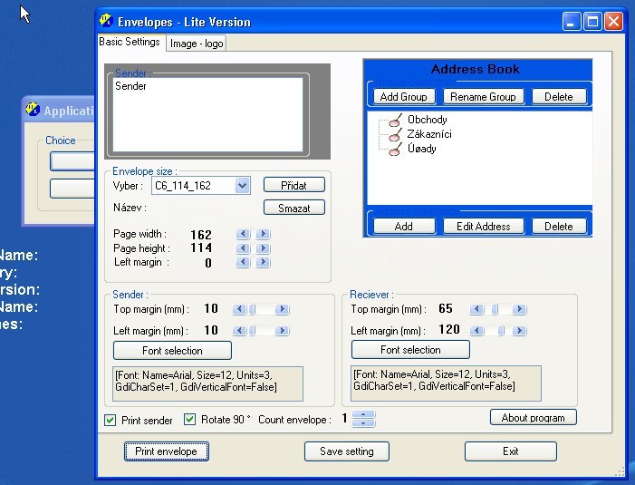 Print Envelope latest version Get best Windows software