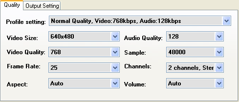Afree AVI FLV MPEG WMV ASF MOV to MP4 Converter - Screenshot #1