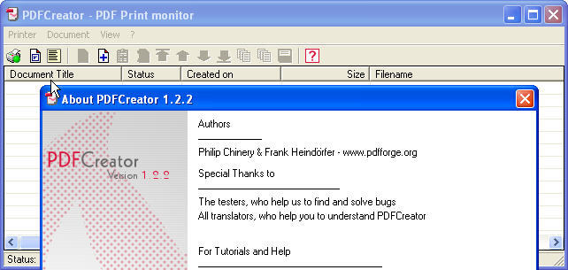 PDFCreator - Screenshot #27