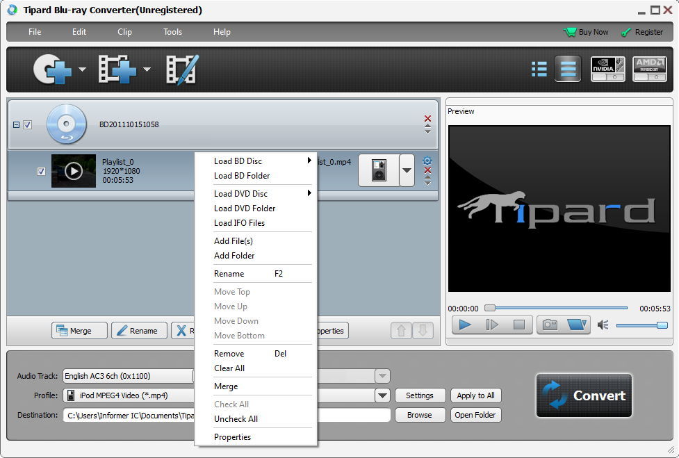 Tipard Blu-ray Player 6.3.38 instal the new for windows