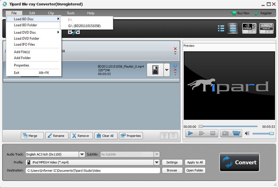 instal the new version for mac Tipard Blu-ray Player 6.3.36