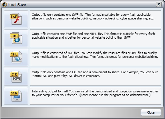 Wondershare Flash Gallery Factory Deluxe - Screenshot #3