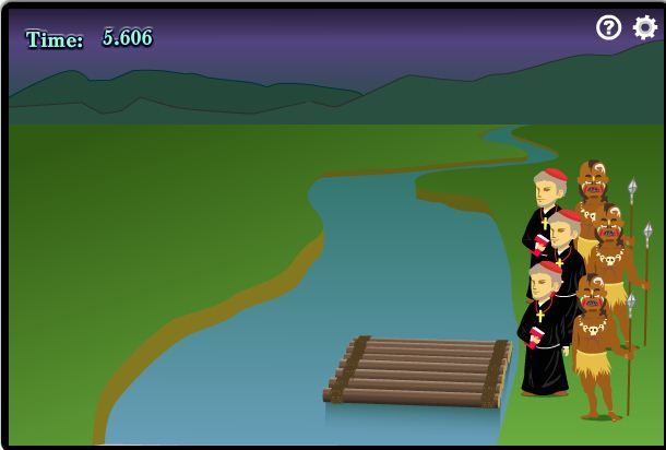 Missionaries and Cannibals - Screenshot #2