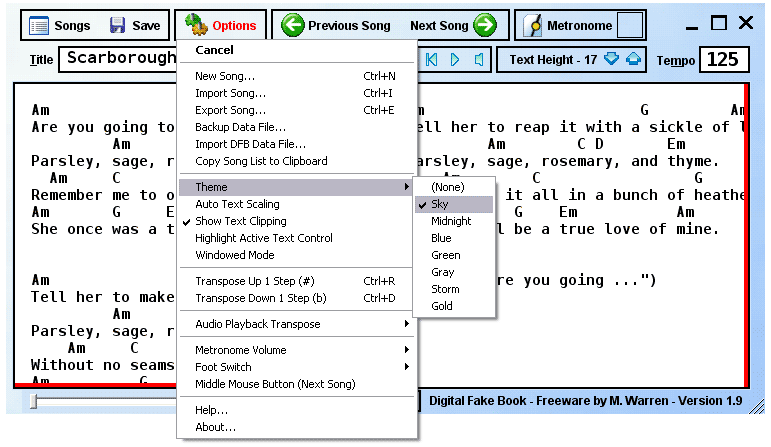 Digital Fake Book latest version - Get best Windows software