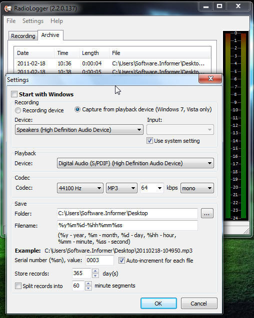 RadioLogger - Screenshot #4
