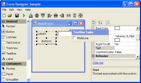 Greatis Form Designer .Net - Screenshot #3