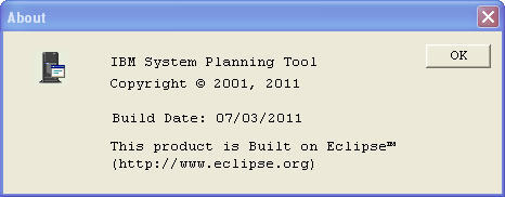 IBM System Planning Tool - Screenshot #2
