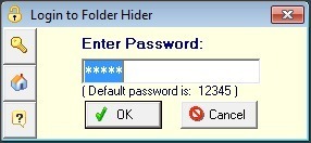 Free Folder Hider - Screenshot #5