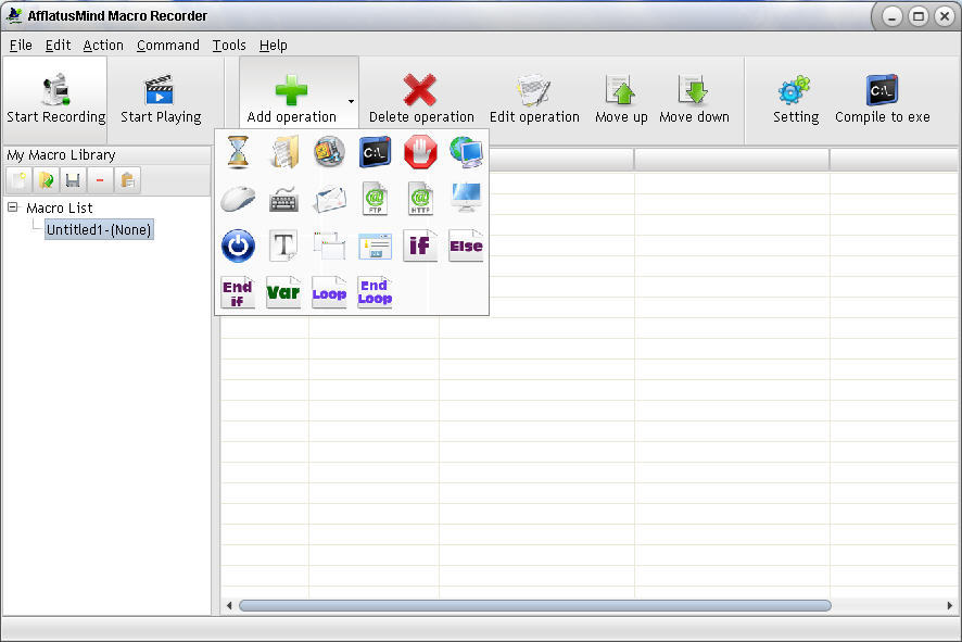 AfflatusMind Macro Recorder download for free SoftDeluxe