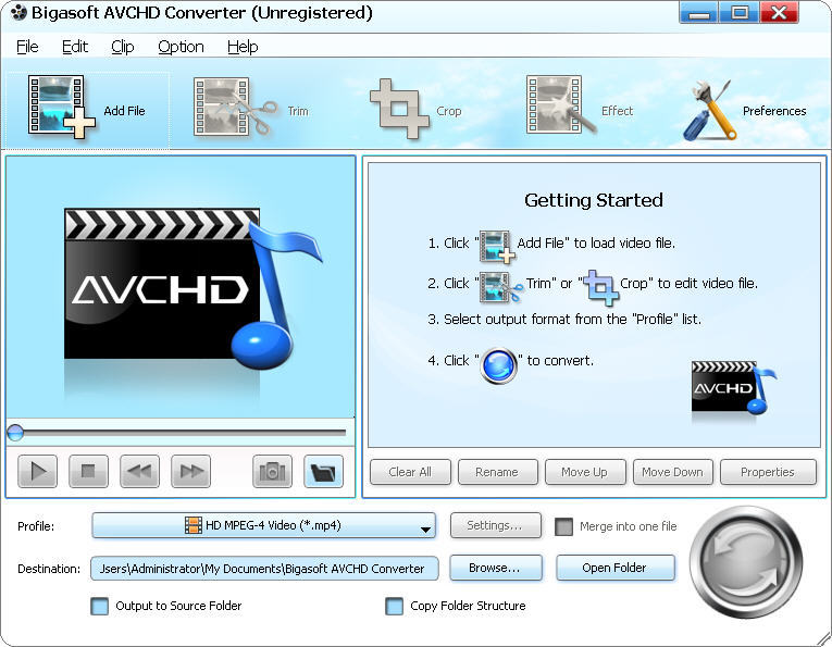 convert avchd to mp4 free download