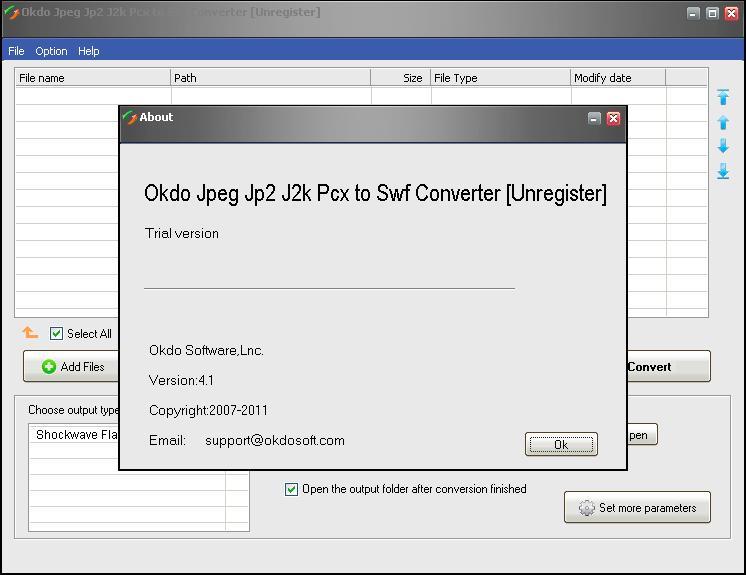 Okdo Jpeg Jp2 J2k Pcx to Swf Converter download for free SoftDeluxe