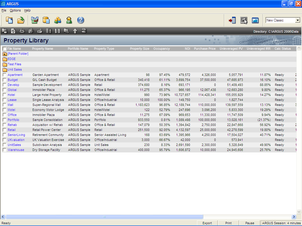 ARGUS Valuation - DCF - Screenshot #2