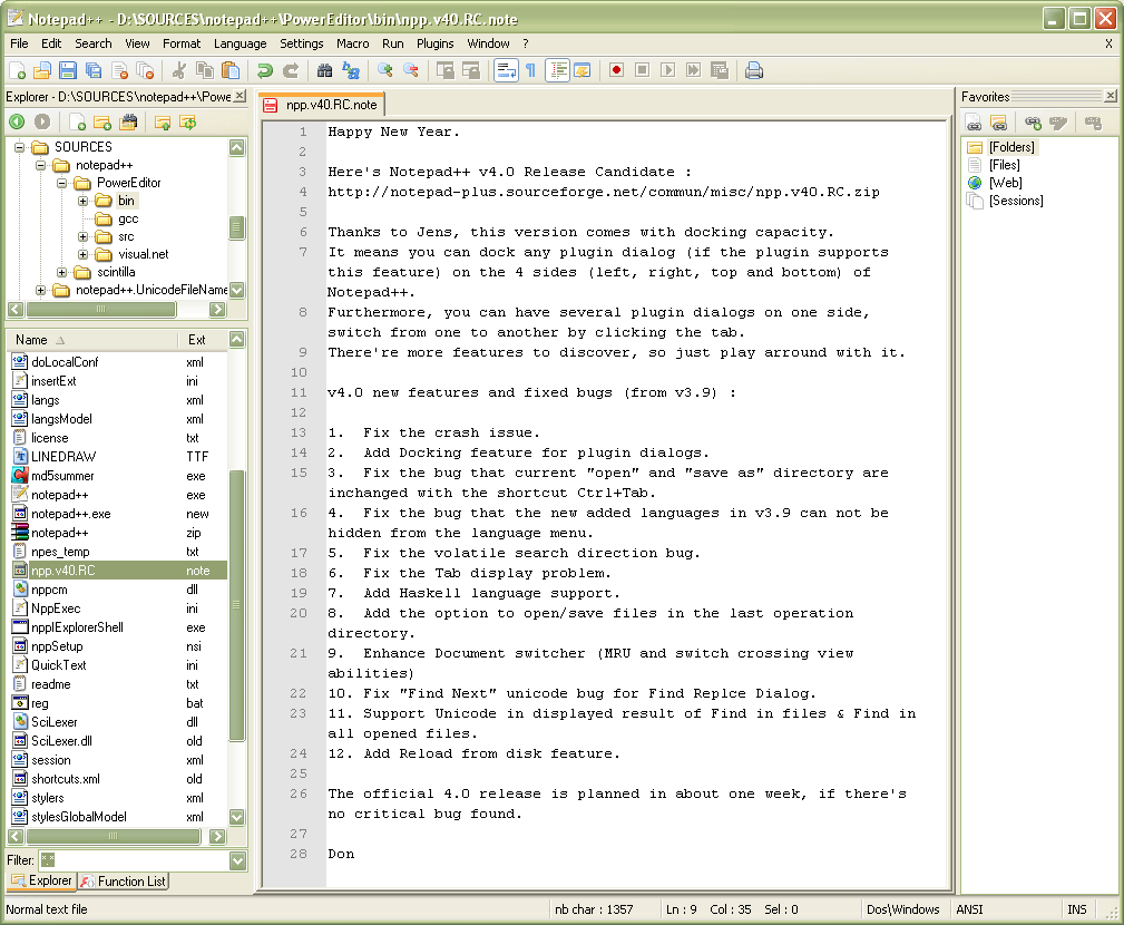 Notepad++ 8.5.6 free instals