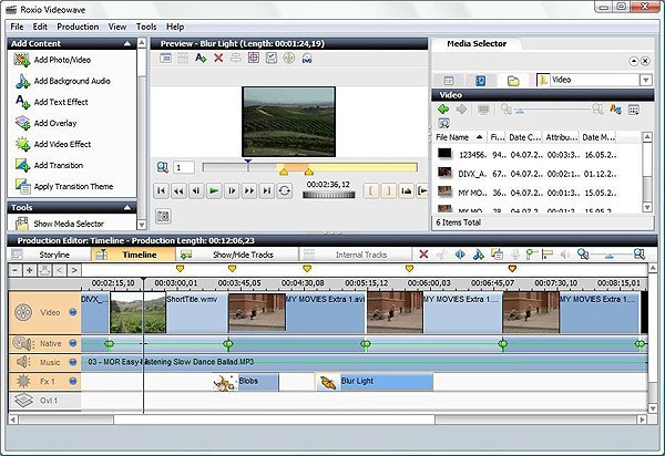 Roxio MyDVD - Screenshot #4