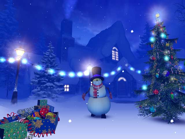 Christmas 3D Screensaver - Screenshot #3