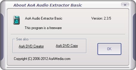 AoA Audio Extractor - Screenshot #1