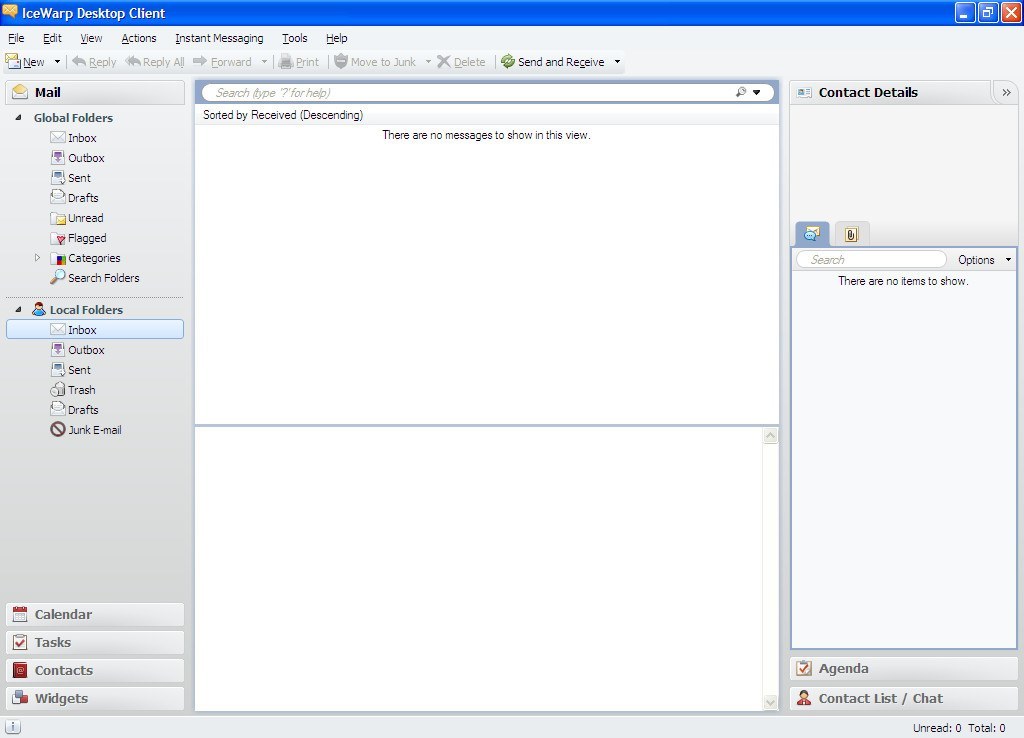IceWarp Desktop Client - Screenshot #2