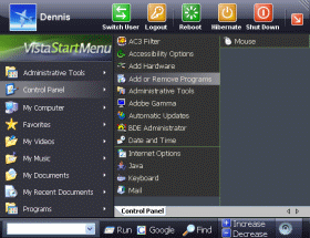 Vista Start Menu - Screenshot #9