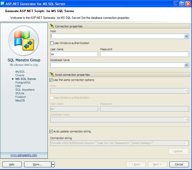 MS SQL Data Wizard latest version - Get best Windows software