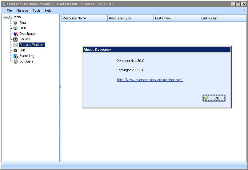Overseer Network Monitor - Screenshot #3