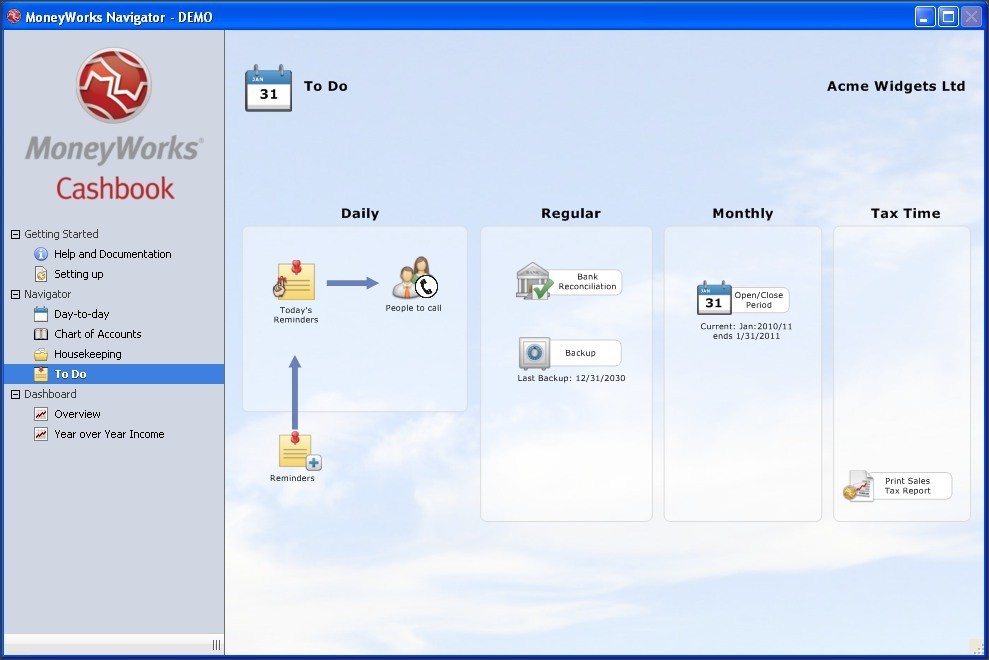 MoneyWorks Cashbook - Screenshot #4