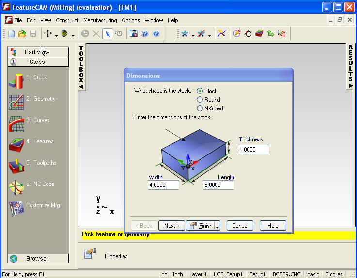 FeatureCAM - Screenshot #4