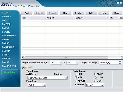 Magic Total Video Converter - Screenshot #4