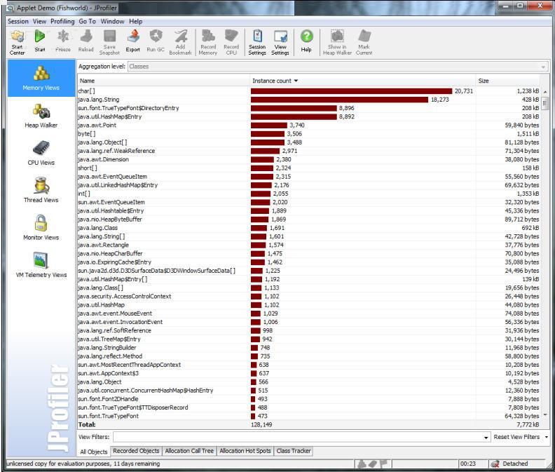 jprofiler cost