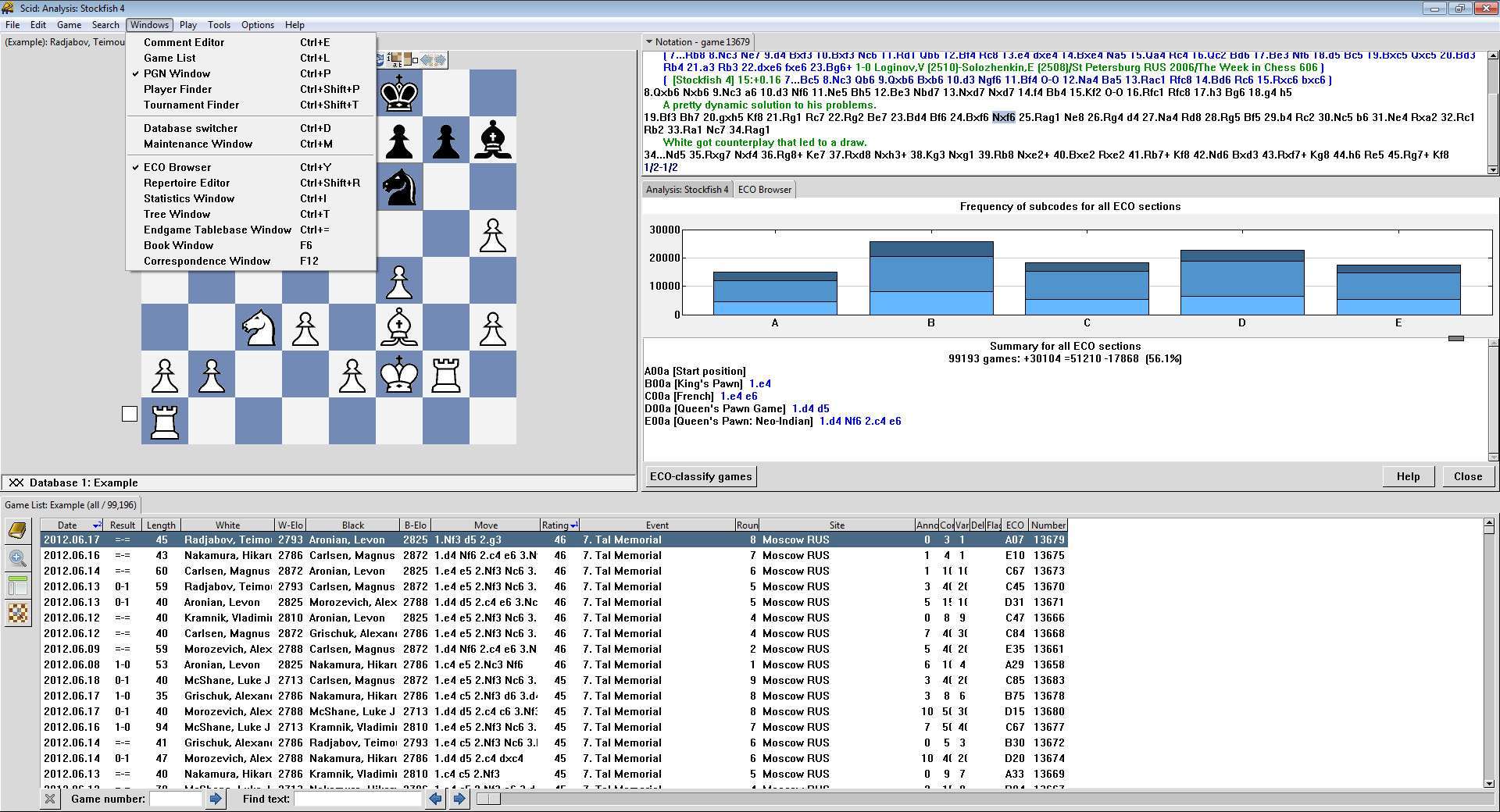 Scid - Screenshot #5