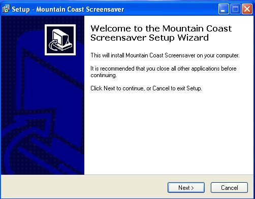 Mountain Coast Screensaver - Screenshot #3