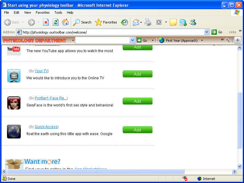physiology Toolbar latest version Get best Windows software