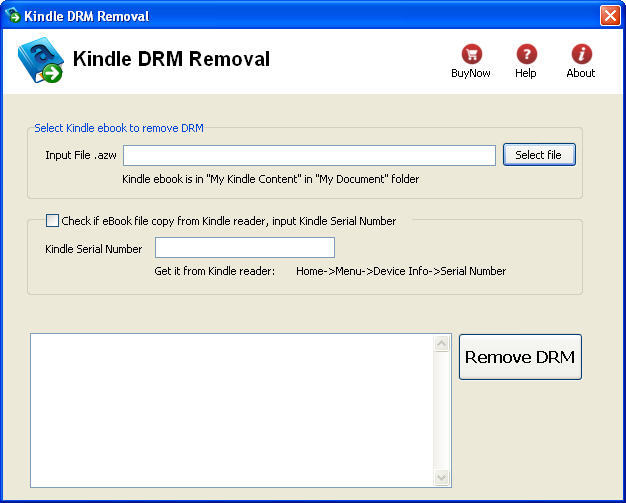 kindle drm removal free online