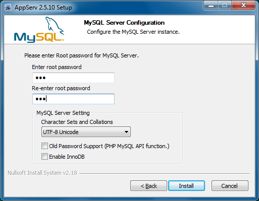 AppServ - Screenshot #6