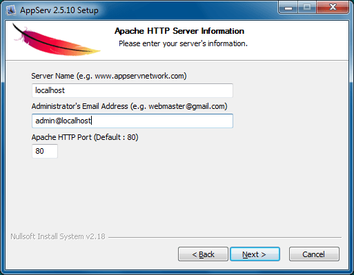 AppServ - Screenshot #5