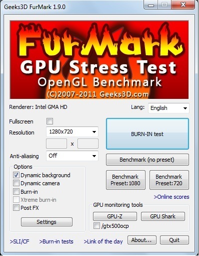 Geeks3D FurMark 1.37 for iphone instal