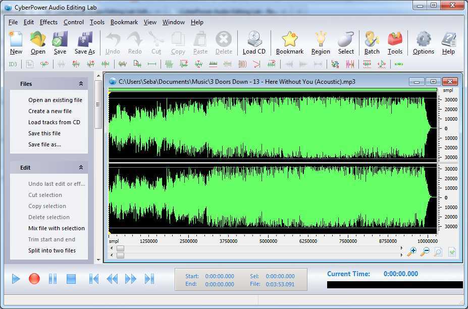 CyberPower Audio Editing Lab download for free SoftDeluxe