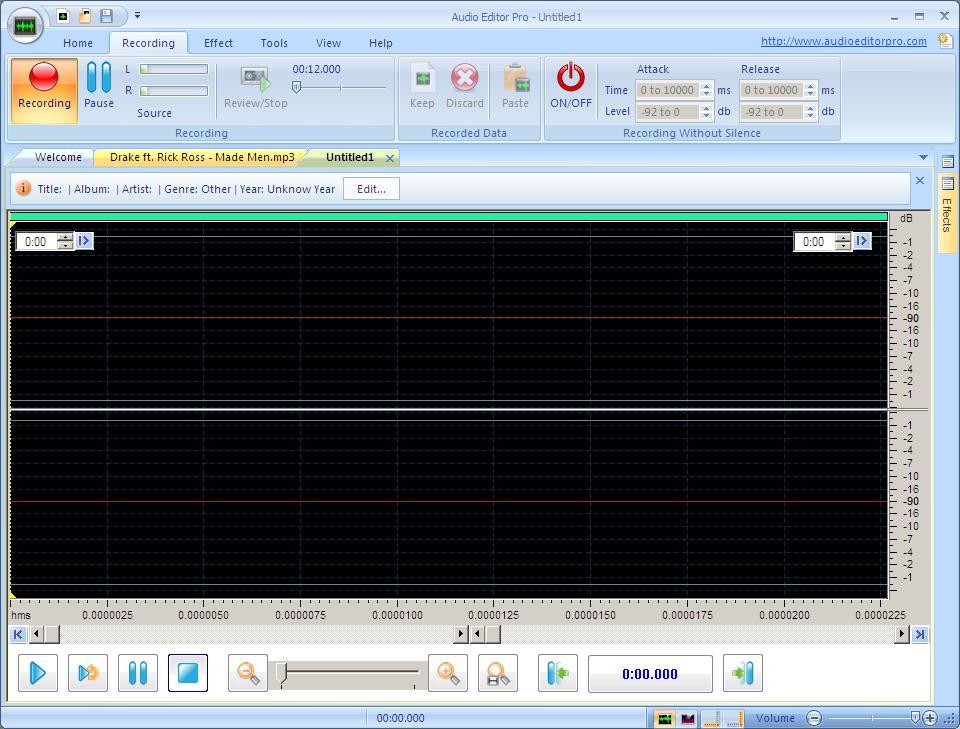 Audio Editor Pro download for free - SoftDeluxe
