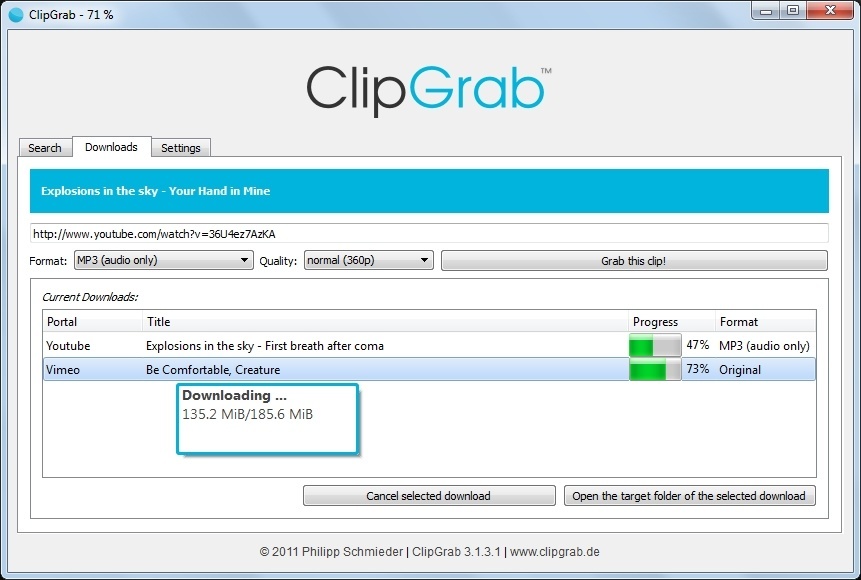 ClipGrab - Screenshot #12