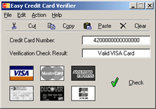 Easy Credit Card Verifier - Screenshot #2