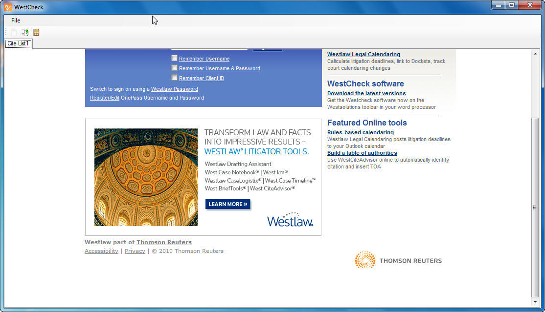 WestCheck - Screenshot #2