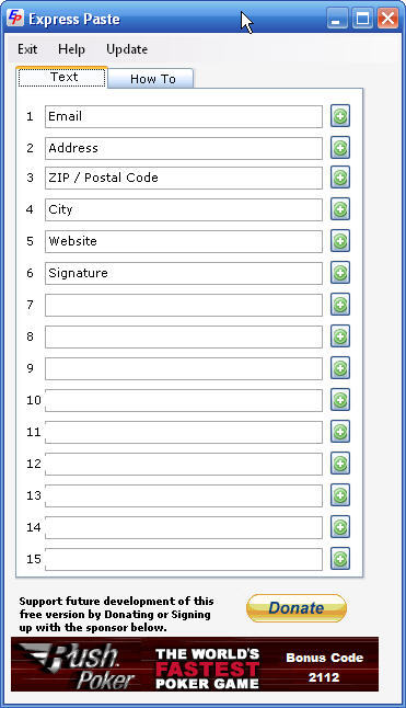 Express Paste - Screenshot #1