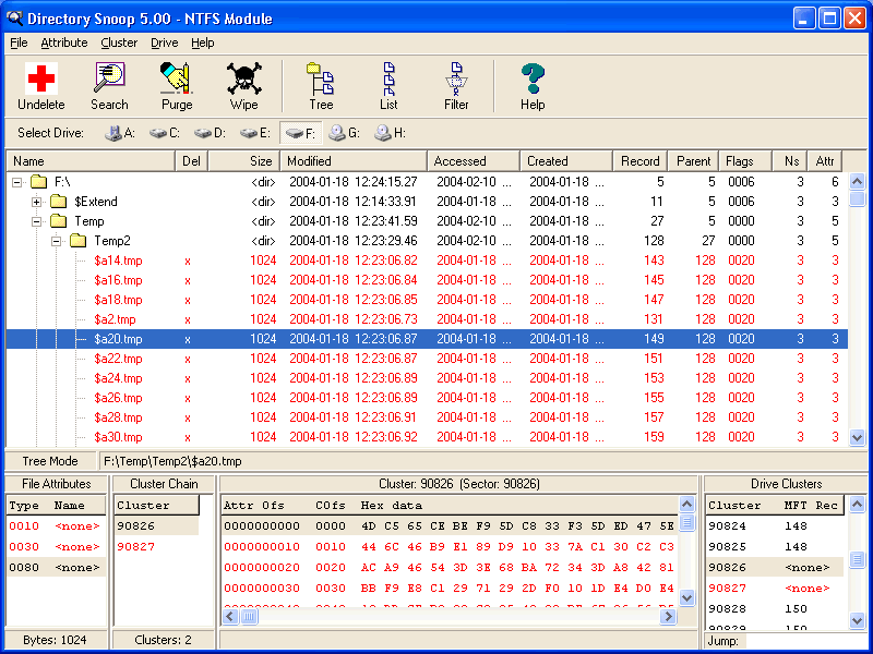 Directory Snoop - Screenshot #1