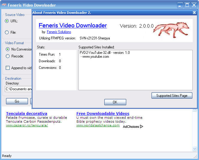 Feneris Video Downloader - Screenshot #3
