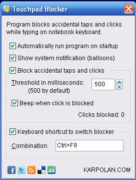 Touchpad Blocker - Screenshot #8