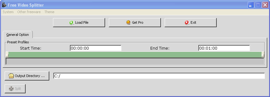 Free Video Splitter - Screenshot #2