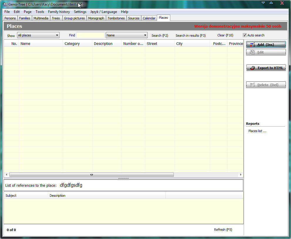 Geno-Tree - Screenshot #1