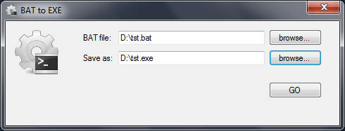 BatToExe - Screenshot #1